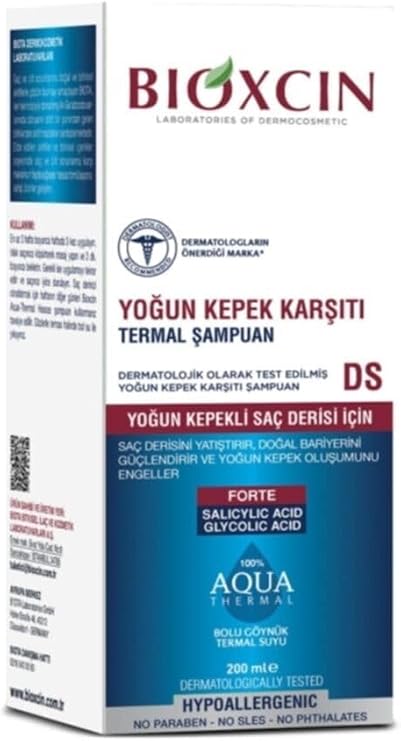 Bioxcin Aqua Thermal Yoğun Kepek Karşıtı Şampuan, 200 ml