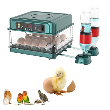 Automatic Incubator Hatching Machine, Automatic Rolling Egg Hatcher, Small Automatic Hatching Egg, Large Capacity, Dedicated to Birds, Automatic Temperature Control, Automatic Water Supply,