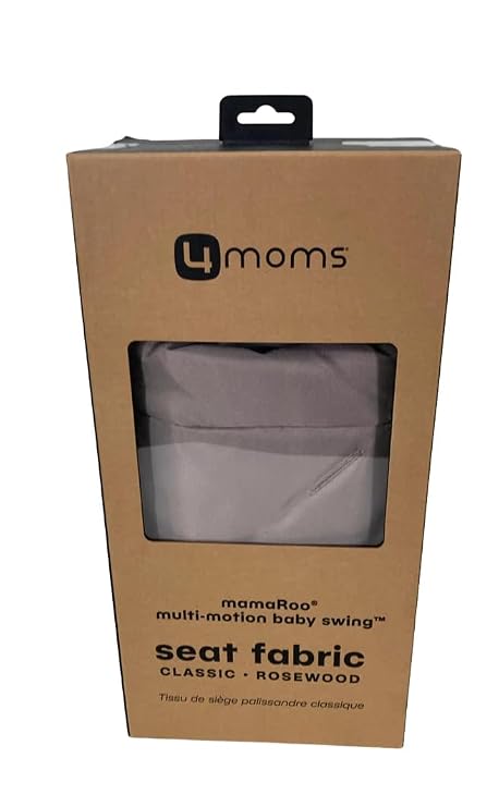 4moms Extra Seat Fabric, MamaRoo Baby Swing, Compatible with Model 1046, Model 1046, Rosewood