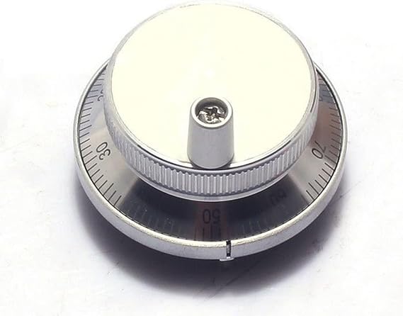 CNC Electronic Handwheel MPG Manual Pulse Generator for Engraving Machines – 60mm Diameter, 5V, 6-Terminal Aluminum Alloy