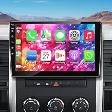 4+ 64GB Car Radio for Dodge RAM 1500 2500 3500 2009 2010 2011 2012, Build in Wireless/Wire Carplay & Android Auto Support Bluetooth, Back-up Camera,FM Radio,SWC,10 Inch IPS Touch Screen