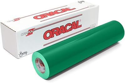 Oracal 651 Glossy Vinyl Roll 24 Inches by 150 Feet - Green