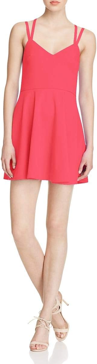 French Connection Women's Whisper Light Sleeveless Strappy Stretch Mini Dress
