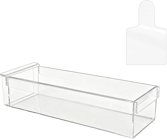 Clear Acrylic Cake Box Reusable Mousse Box with Lid and Side Panel
