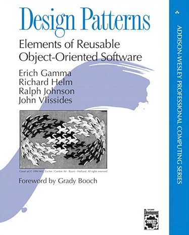 Design Patterns: Elements of Reusable Object-Oriented Software (Adobe Reader)