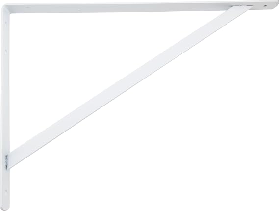 Max-Duty Shelf Bracket, 19-1/2", White