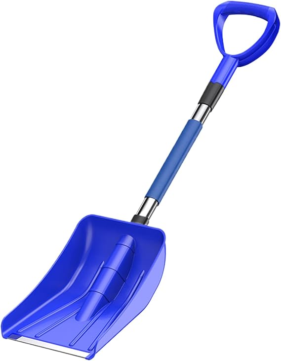 Heavy Duty Snow Shovel - Ergonomic Multifunctional Gardening Supplies - Snow Pusher Shovel,for Pathway Yard Truck Vehicle Winter Cleaning Home Garden Lawn Outdoor Garage Deck