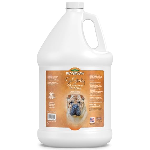 Bio-groom Odor Remover Pet Spray, So-Stinky Unscented, 1 Gallon