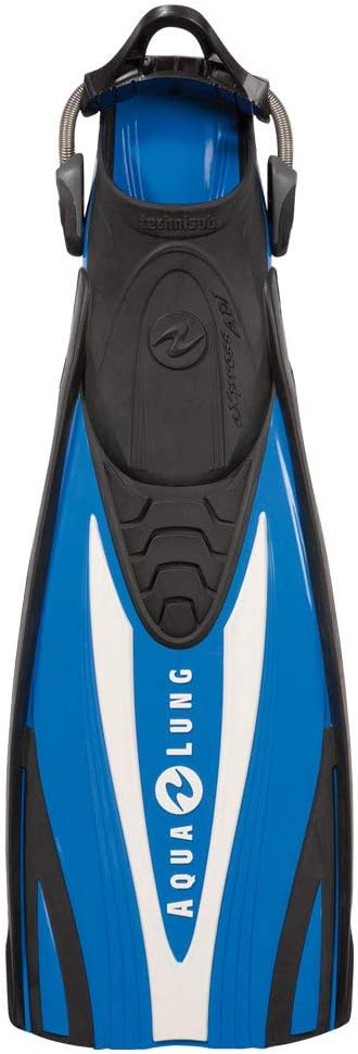 Aqua Lung Express ADJ Fins (Large/X-Large, Blue)