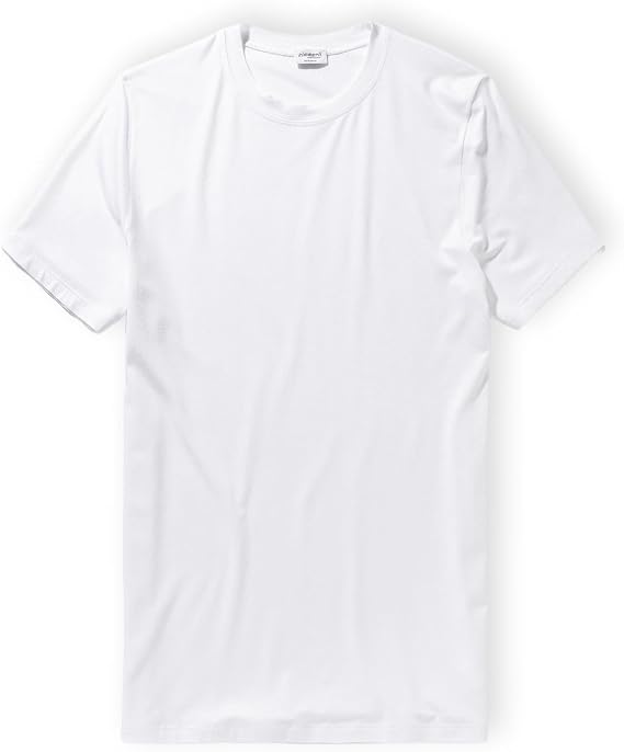 Zimmerli Men's Pureness Modal Stretch T-Shirt, 7001341, White, M