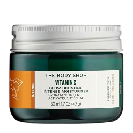 The Body Shop Vitamin C Glow Boosting Facial Moisturizer | Brighten, 1.7 Oz