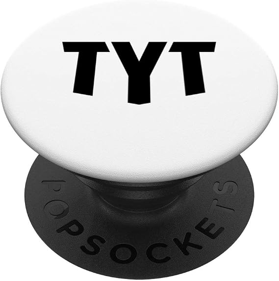 TYT PopSocket - Black Logo PopSockets PopGrip: Swappable Grip for Phones & Tablets