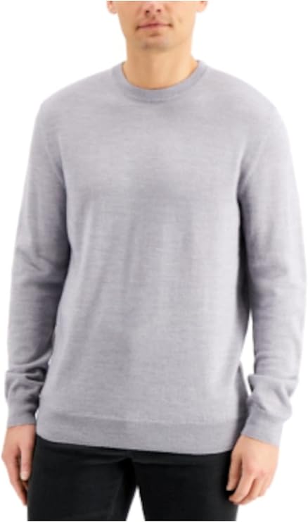 Clubroom Mens Gray Crew Neck Pullover Sweater XXL