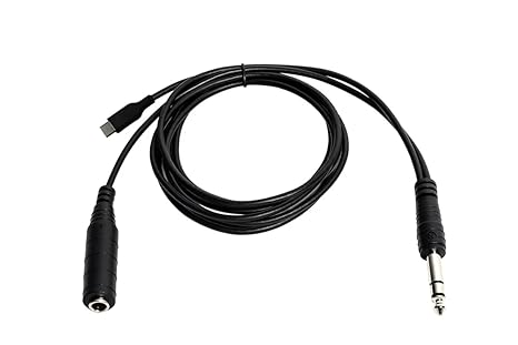 USB-C Smartphone Aircraft Audio Cable