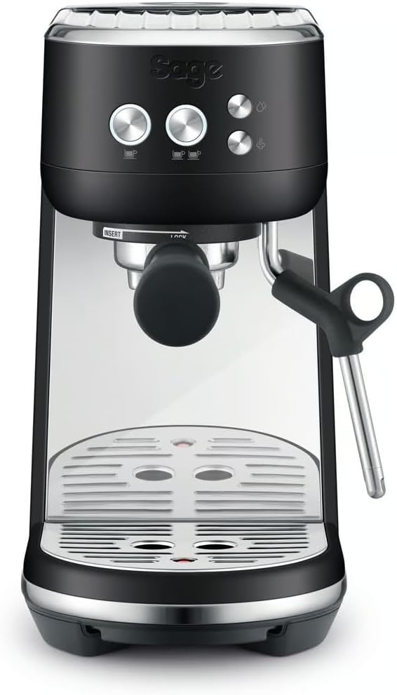 Sage The Bambino Compact Coffee Maker Black Truffle