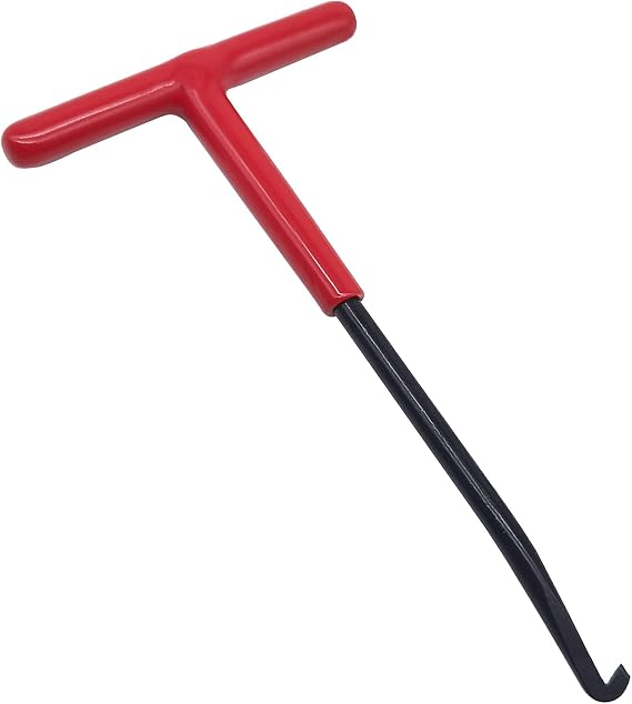 Brake Spring Hook Puller Tool，Exhaust Pipe Spring Hook，Car Motorcycle Spring Pull T-Hook Removal and Installation Tool