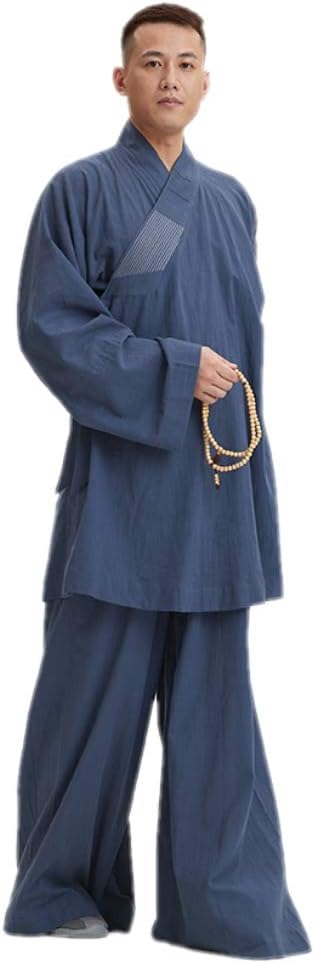 ZanYing Zen Clothing Monk Buddhist Outfit Wide Leg Suits