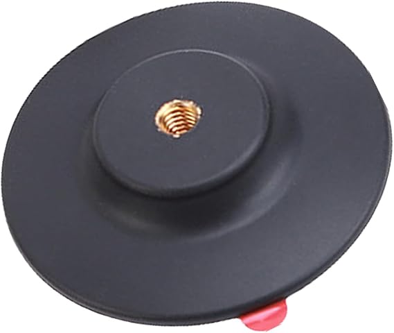 Car Mount 1/4Inch Screw Hole Camera Mount Bracket Adhesive for DSLR Cameras, Camcorders, and Smartphones