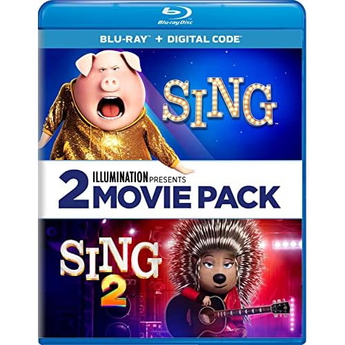 Sing 2-Movie Pack - Blu-ray + Digital