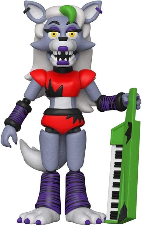 Funko Action Figure: Five Nights at Freddy's (FNAF) - PizzaPlex - Roxanne Wolf - FNAF Pizza Simulator - Collectible - Gift Idea - Official Merchandise - for Boys, Girls, Kids & Adults