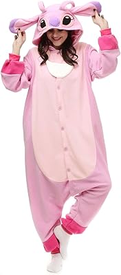 Wishliker Adult Onesie Animal Pajamas Halloween Cosplay Costumes Party Wear Blue