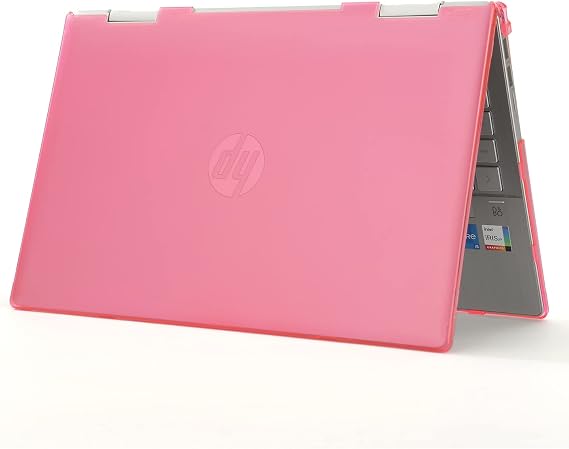 mCover Pink 2 in 1 Laptop Case for HP Pavilion X360 14-EKx 2022-2023 14"