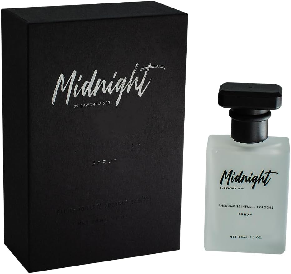 RawChemistry Midnight Pheromone Infused Cologne for Men 1 oz.