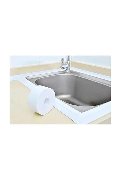 Luti Concept Sızdırmazlık Lavabo Bandı Banyo Mutfak Lavabo Küvet Duş Teknesi Pencere Su Geçirmez Kenar Bandı 3.2 Metre