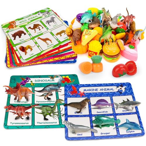 Montessori Sorting Game - Sorting Toys for Toddlers 3-5,Sensory Toys for Kids,Fine Motor Montessori Preschool Classroom Education Toys for Toddlers 3-4 Year