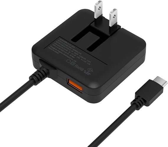 Type-C Rapid Charger PD20W & QC3.0 Integrated Cable USB Charger Total 3.4A Slim & 1 USB Port & 1.5m Type-C Cable & Foldable Plug Smartphone AC Adapter Outlet PSE Certified Compatible with iPhone 15 | Folding Plug, 4.9 ft 1.5 m, Outlet, PSE Certified, Compatible with iPhone, Android, Game Consoles, etc