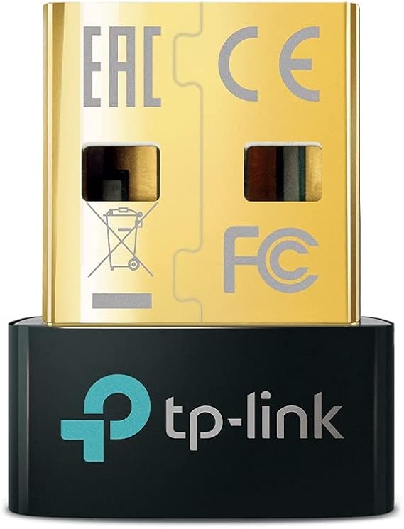 TP-Link UB500, Bluetooth 5.4, (PC dizüstü bilgisayar masaüstü bilgisayar için, Windows 10/8.1/8/7 Plug & Play destekler), Nano USB Bluetooth Adaptör