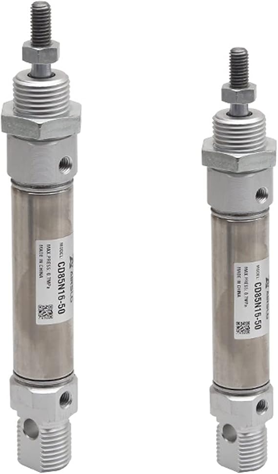 Pneumatic Cylinder Smc Type ISO Standards C85 Series Air Cylinder Standard Double Acting Single Rod CD85N Bore 8 10 12 16 20 25mm Stroke 10-200mm(C85N25,80mm Stroke)