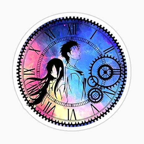 Steins;Gate Loving Mix Colors Sticker - Sticker Graphic - Auto, Wall, Laptop, Cell, Truck Sticker for Windows, Cars, Trucks