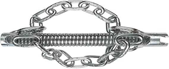 Rothenberger 72289 Chain-Spinning Auger, Silver