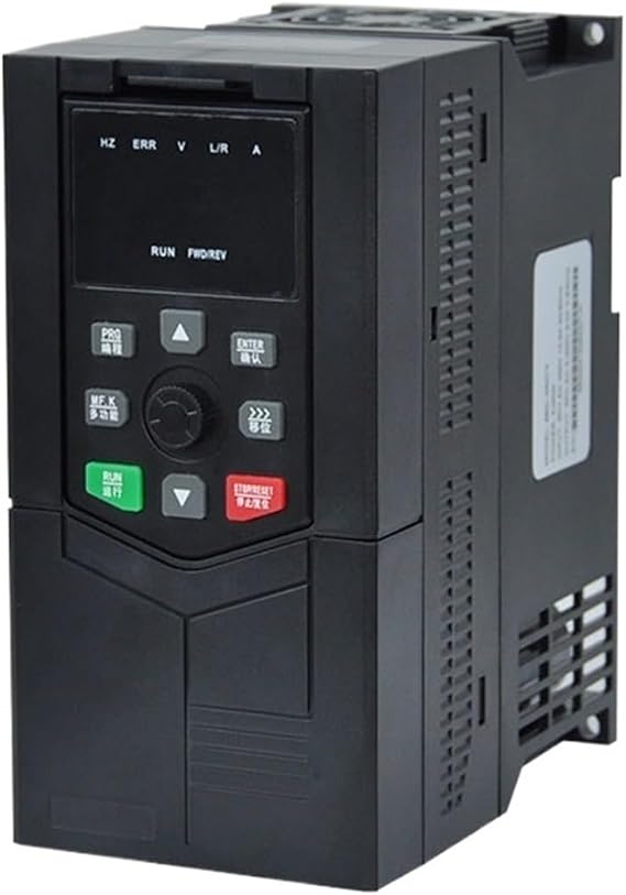 VFD Variable Frequency Converter Inverter 3-Phase Input 380V 7.5KW/11KW/15KW 10HP/15HP AC Drive for Fan/Pump Speed Controller(5.5kw)