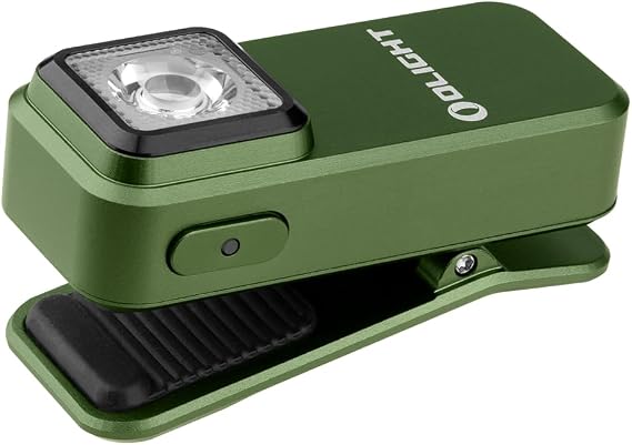 OLIGHT Oclip Mini Rechargeable EDC Clip Flashlight, Green