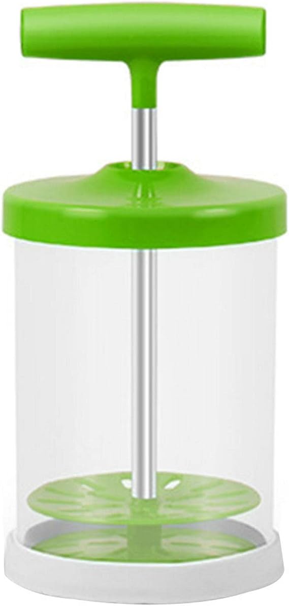 Manual Whipping Cream Dispenser Handheld DIY Whipped Cream Dispenser Professional Cream Whipper Maker for Shop Kitchen Salad Dressings Frothy Drinks Milk Frother Foam Maker
