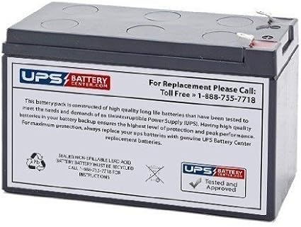 EnerSys NP7-12TFR 12V 7Ah Sealed Lead Acid Replacement Battery