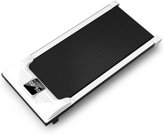 Portable Pad Treadmill, Under Desk Treadmill Slim with Folding Wheels, No Installation Required, Remote Control, Jogging Running Machine for Home/Office