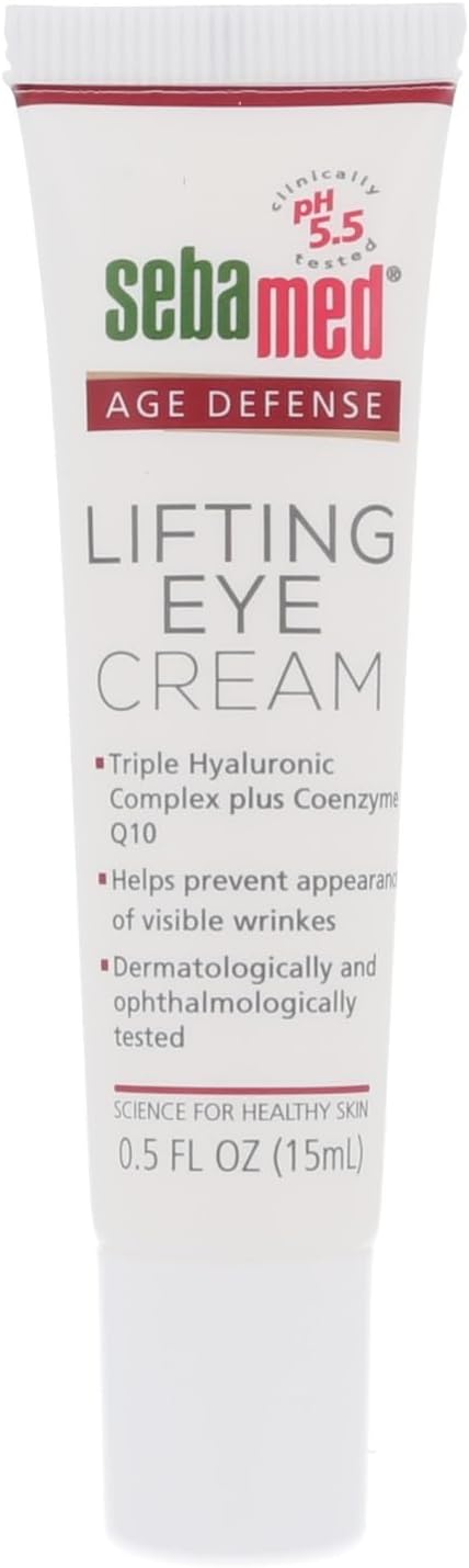 Sebamed Anti Ageing Q10 Lifting Eye Cream 15 ml. , PH 5.5 for sensitive skin ,Averaging 32% reduction of wrinkles within the 28 day test period , Germany Brand