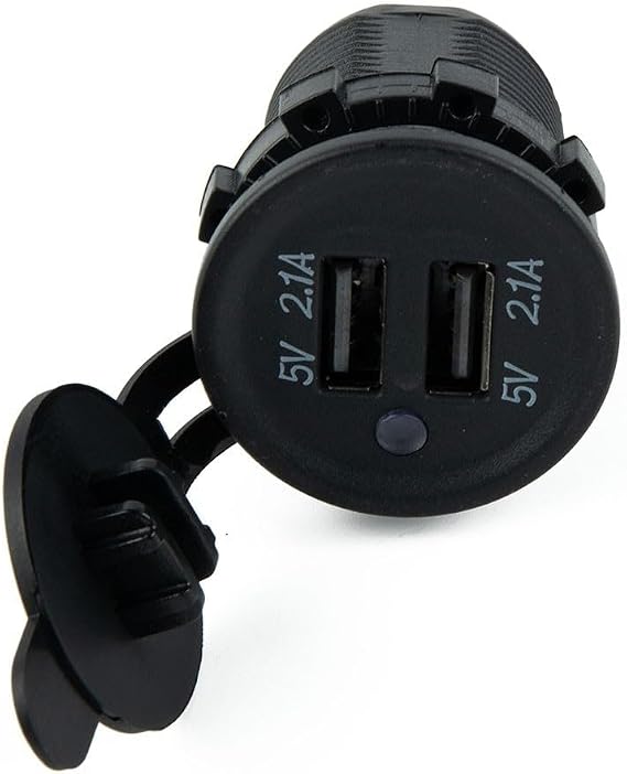 CBE CLine Dual USB Socket Fast Charging Module for Mobiles, Cameras 12 24V Voltage