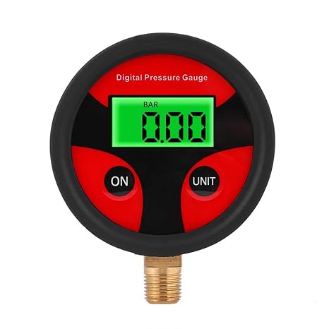 Digital Tire Pressure Gauge,0-200PSI Safety LCD Digital Tyre Tire Air Pressure Gauge Meter for Vehicles Car Truck Motorcycle for Digital Manometer tire inflator with Pressure Gauge Digital tire Gauge