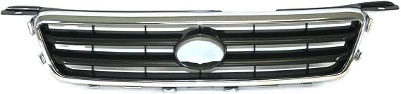 Front Grille Grill Fits TOYOTA Camry 00-01 Chrome Black