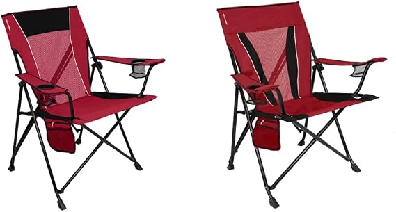 Kijaro Dual Lock Portable Camping Chair Bundle - Versatile Folding Chair, Sports Chair, Outdoor Chair & Lawn Chair