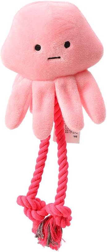 MINISO 11" Octopus Food Plush Toy for Puppy Pet Dog Chew Toys Small Stuffed Cats Pet Dog Toys