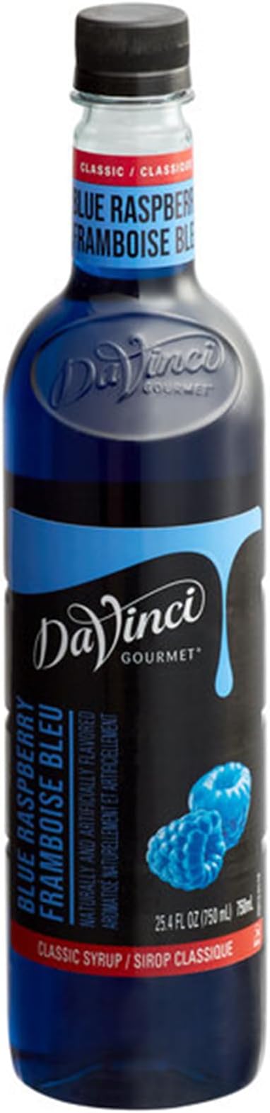 Gourmet Classic Blue Raspberry Flavoring Syrup 750 mL WS-711SYP4BLRSP-NF