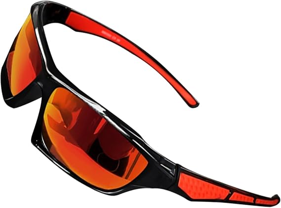 Men's Sunglasses Polarized - UV Sunglasses Polarized Glasses for Men - Comfortable Fashion Shades, Experience Visual Accuracy with Polarized Lenses to Eliminate Glare While Scratching Outdoor Sports