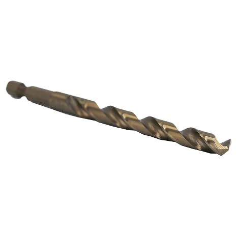 Drill America 17/64" Quick Change Cobalt Drill Bit with Hex Shank, COHEX Series