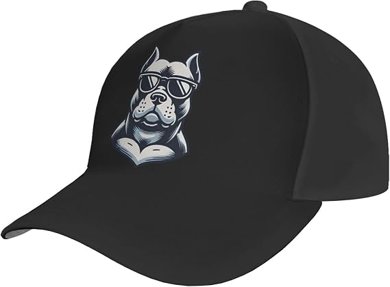 Adjustable Trucker Golf Cap Breathable American Bully Baseball Cap
