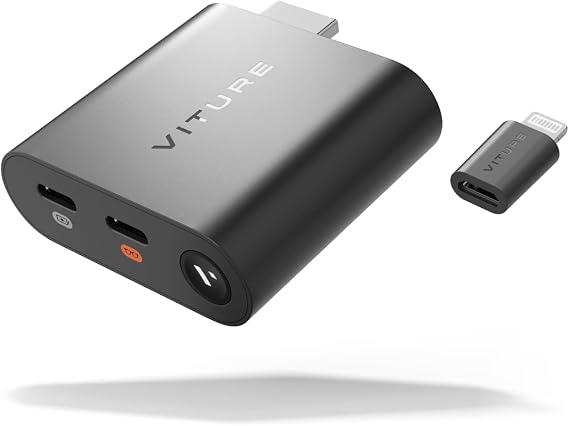VITURE HDMI XR Adapter for iPhone 14 & Previous Models, Charge and Play